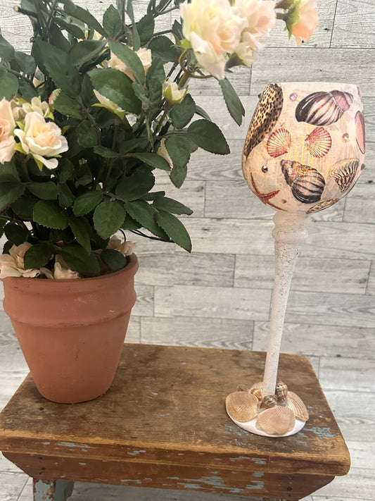 Seashell Candle Holder