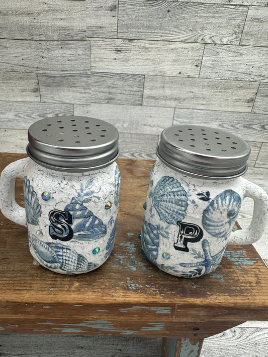 Seashell Salt and Pepper Shakers