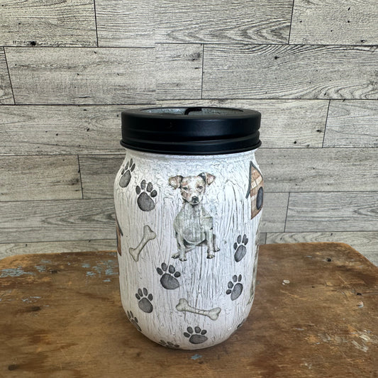 Dog Tea Light Holder