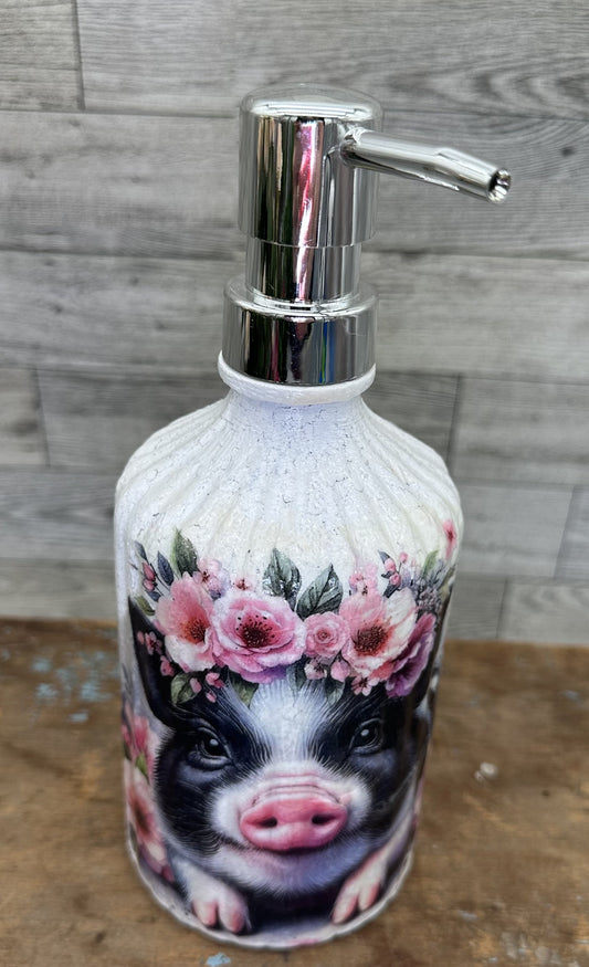Pigs Soap Pump Holder