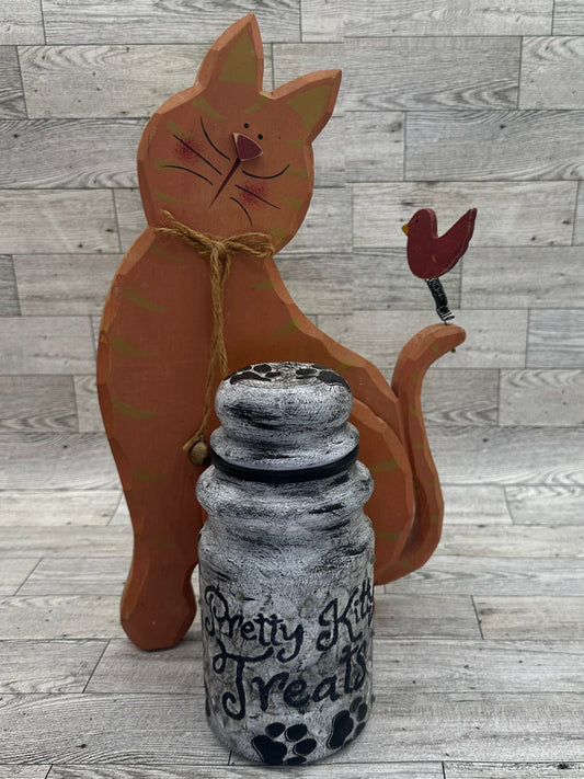 Cat Treat Jar