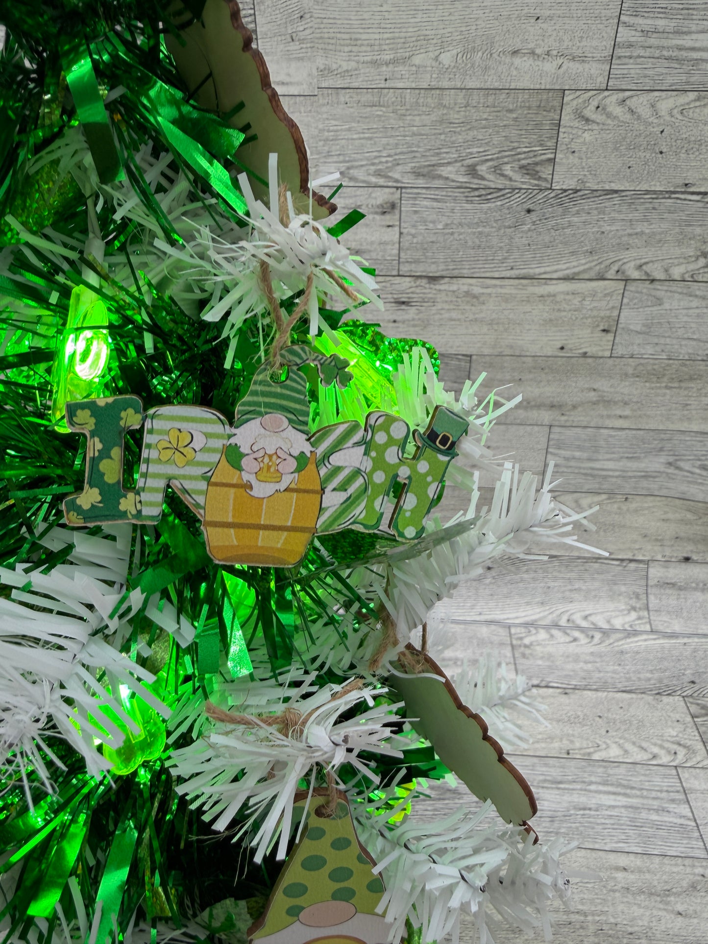 St. Patrick's Day Knome Light Up Tree