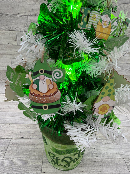 St. Patrick's Day Knome Light Up Tree