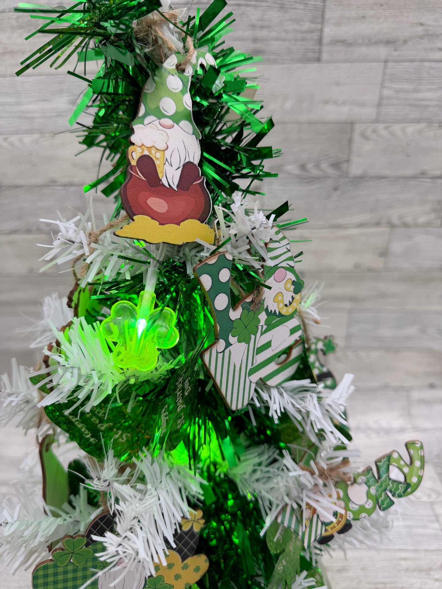 St. Patrick's Day Knome Light Up Tree