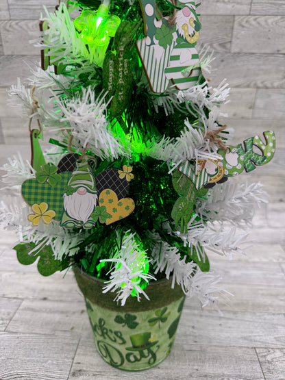 St. Patrick's Day Knome Light Up Tree