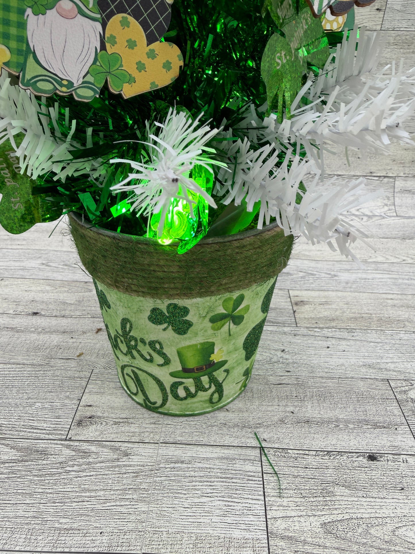 St. Patrick's Day Knome Light Up Tree