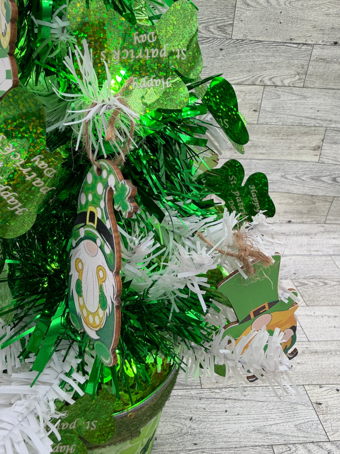 St. Patrick's Day Knome Light Up Tree
