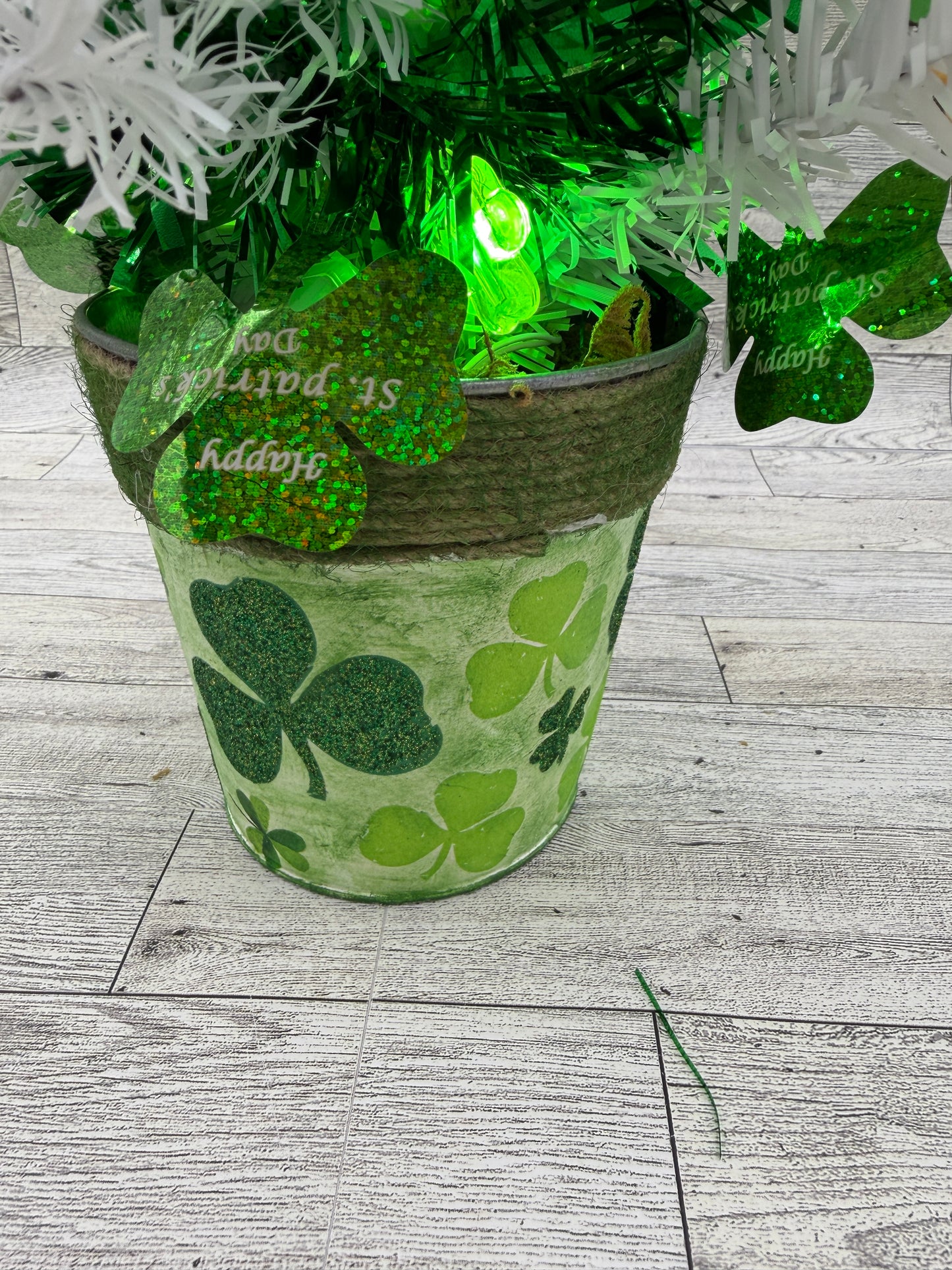 St. Patrick's Day Knome Light Up Tree