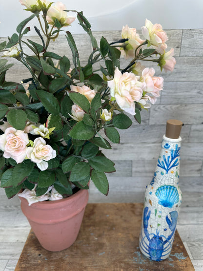 Lobster/Sea Shells Small Light Up Bottle