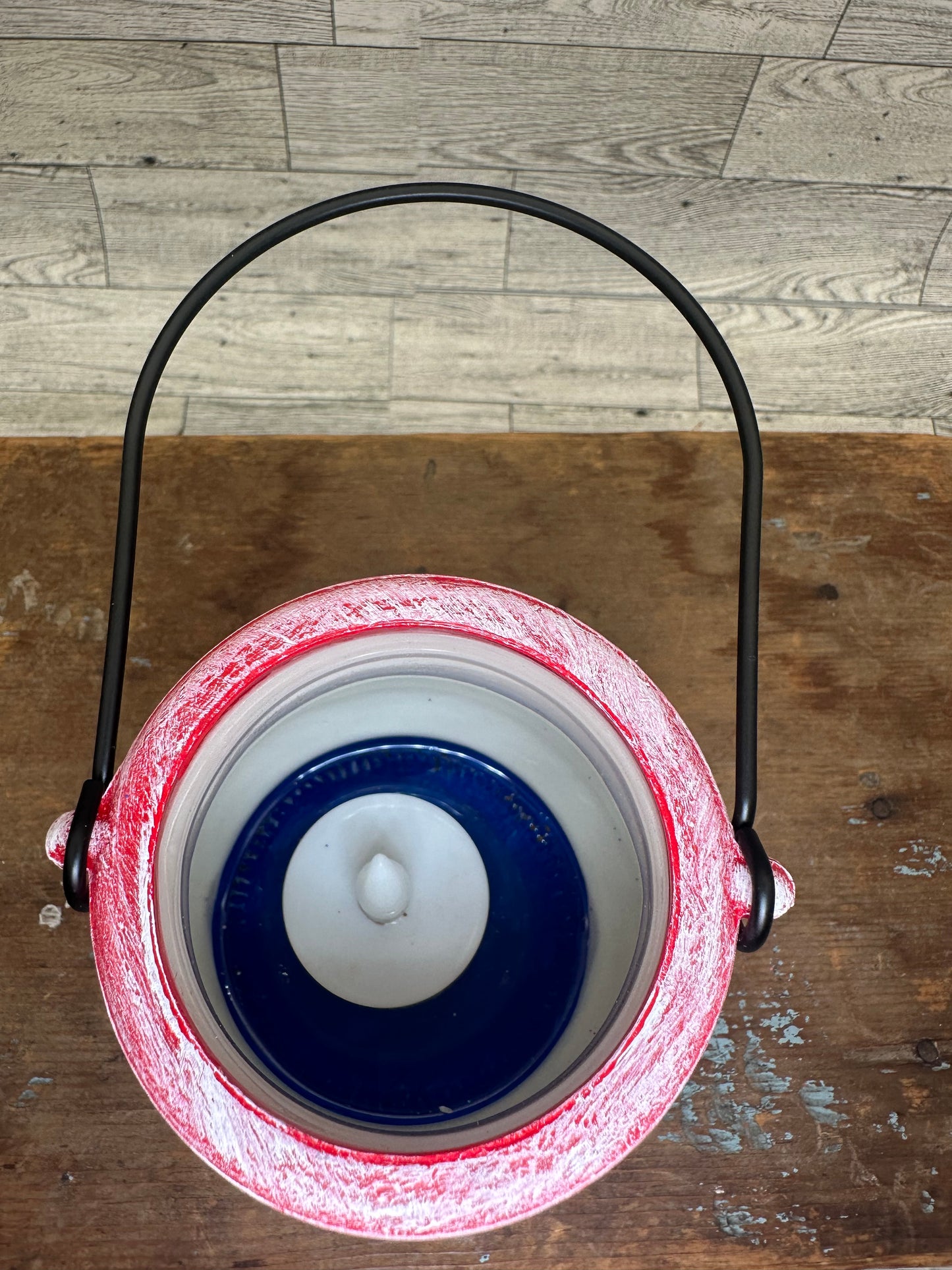 4th of July Gnomes Hanging Tealight Holder