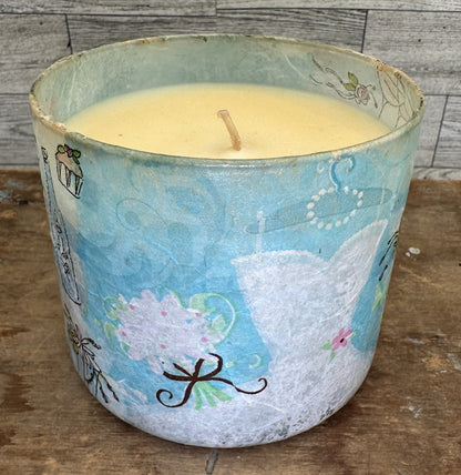 16 oz Buttercream Vanilla Candle - Wedding "Bride" Theme